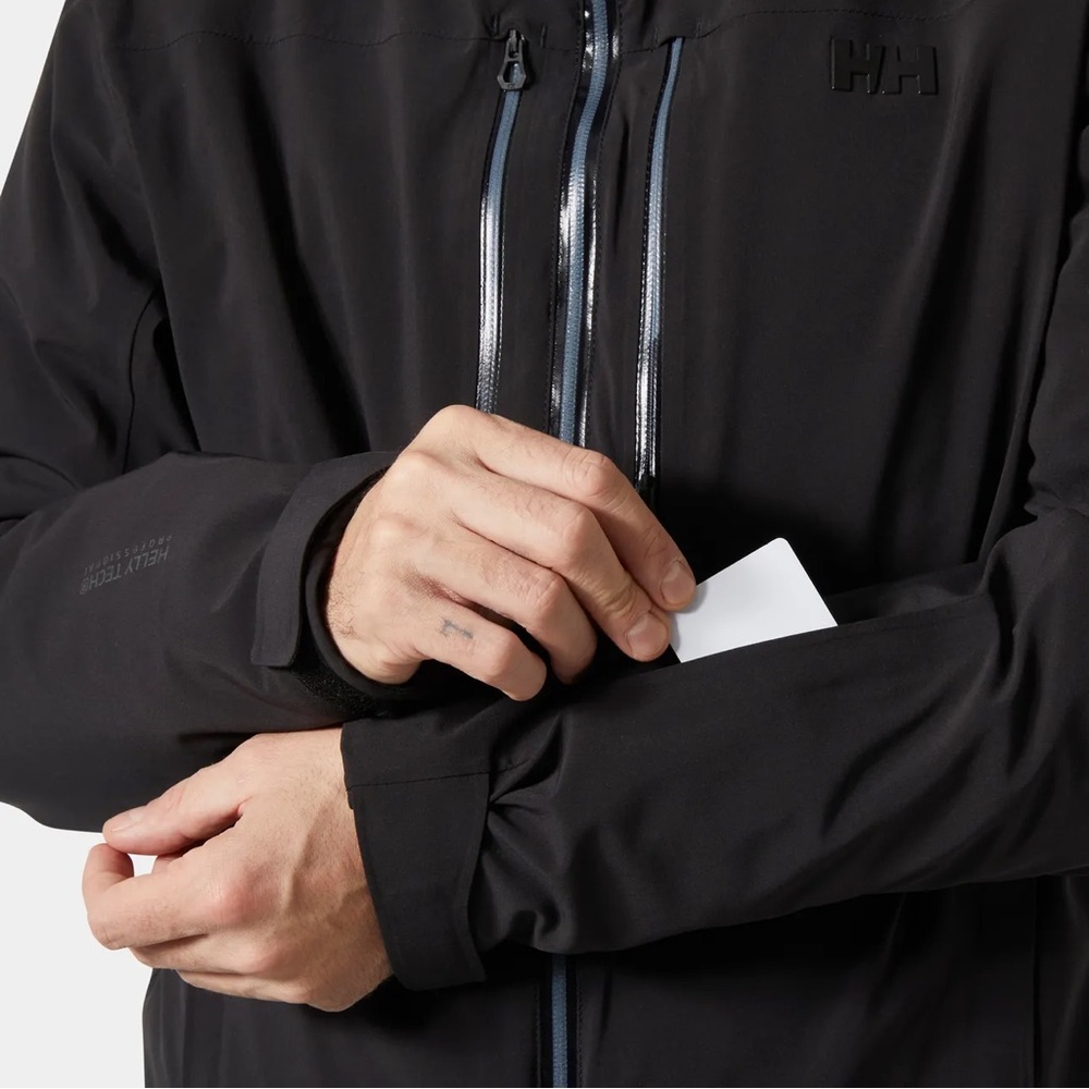 Helly Hansen Men's Alpha LIFALOFT™ Insulated Ski Jacket SZ. Medium AWESOME!!! - Picture 5 of 11